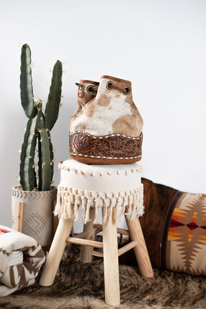 The Jordy Drawstring Purse - Tan