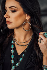 The Jose Navajo Pearl Hoops