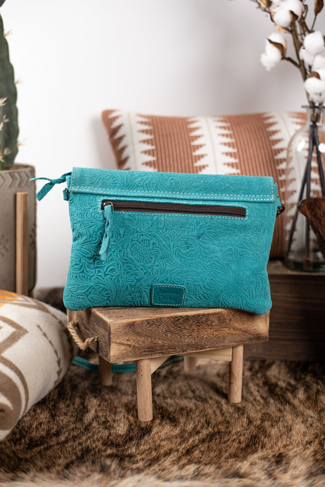 The Mila Clutch - Turquoise