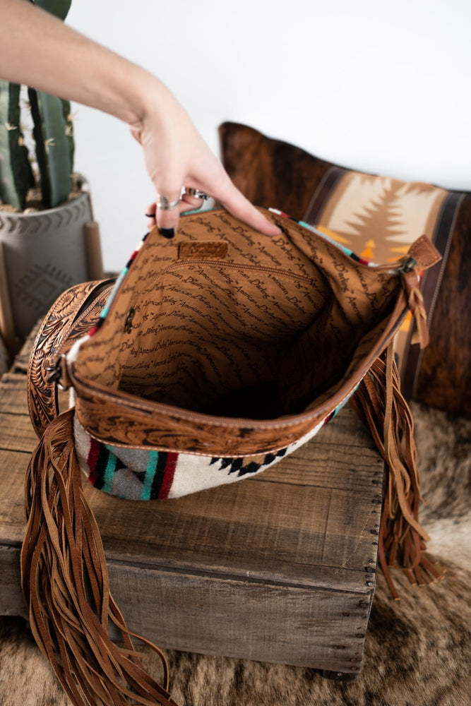 The Maddox Saddle Blanket Purse Cherokee The Red Hanger Boutique Arkansas